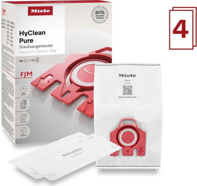 Staubsaugerbeutel HyClean Pure FJM 
