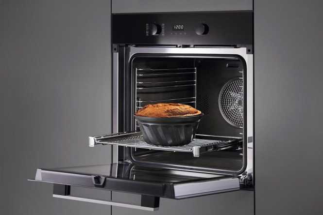 Solo-Backofen H 2455 B ACTIVE in Obsidianschwarz 