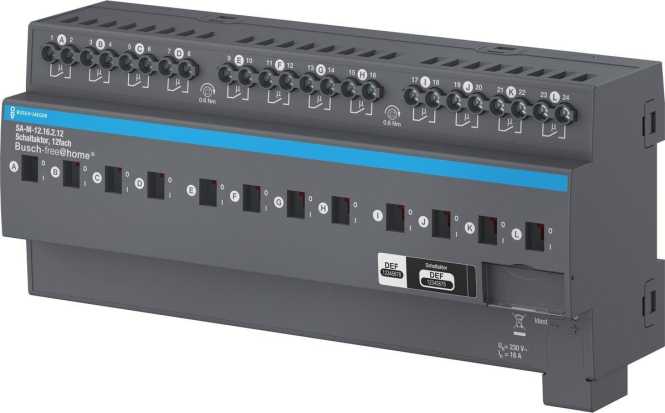 Schaltaktor 12-fach 16 A REG 