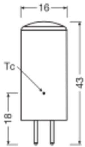 LED Lampe PIN 12V P 3,3W 827 Clear GY6,35 
