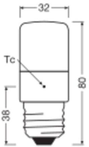 LED Lampe SPECIAL T SLIM dimmbar P 7W 827 Clear E27 