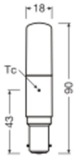 LED Lampe SPECIAL T SLIM dimmbar P 8W 827 Clear B15d 