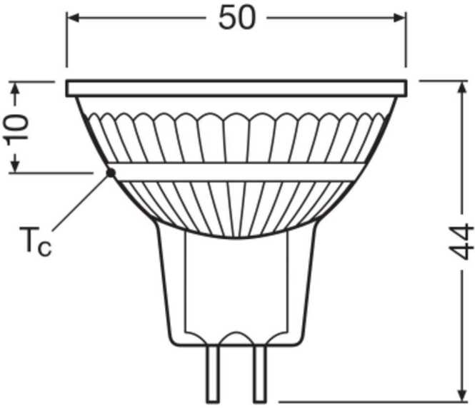 LED Reflektorlampe REFLECTOR MR16 S 6,8W 930 GU5,3 