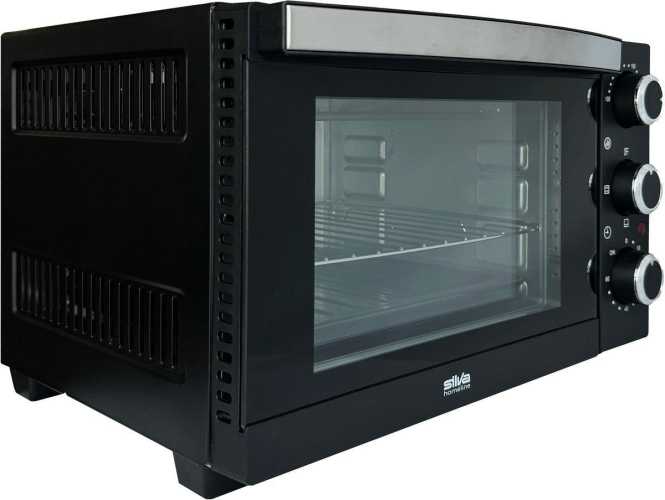 Mini-Backofen 15 Liter 1200 Watt schwarz 