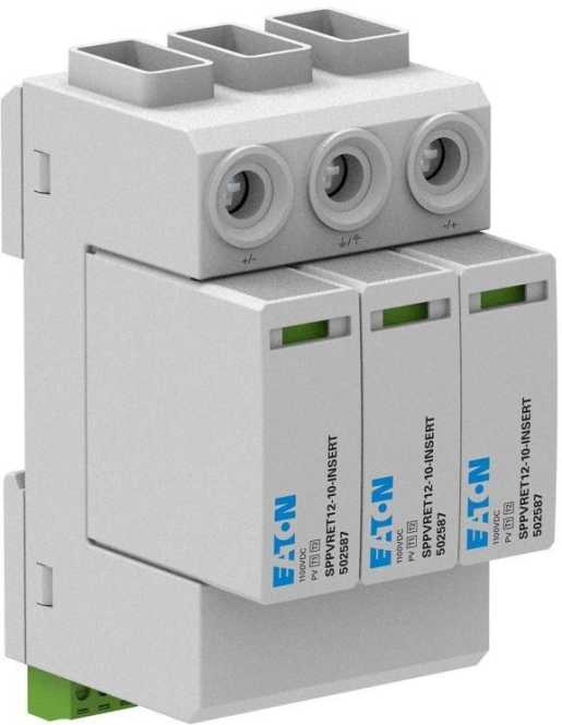 Überspannungsschutzgerät SPPVRET12-10-2+PE-AX 