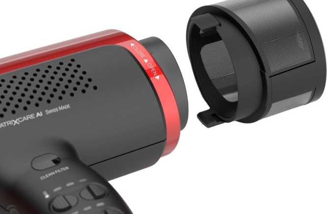 Haartrockner MatrixCare AI Metallic Red 2000W 