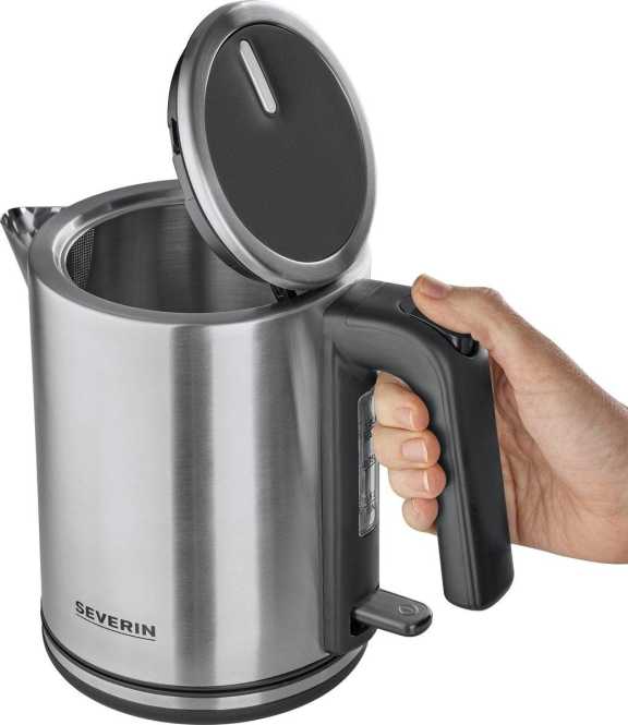 Wasserkocher 1 Liter silber WK 3489 
