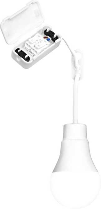 Baustellenfassung 10W 840 LED CLA75 mit Steckklemmen (3er-Pack) 