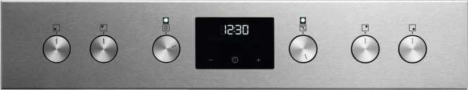 Einbauherd Reinigung mit Wasserdampf Touch-Bedienung Grillfunktion 