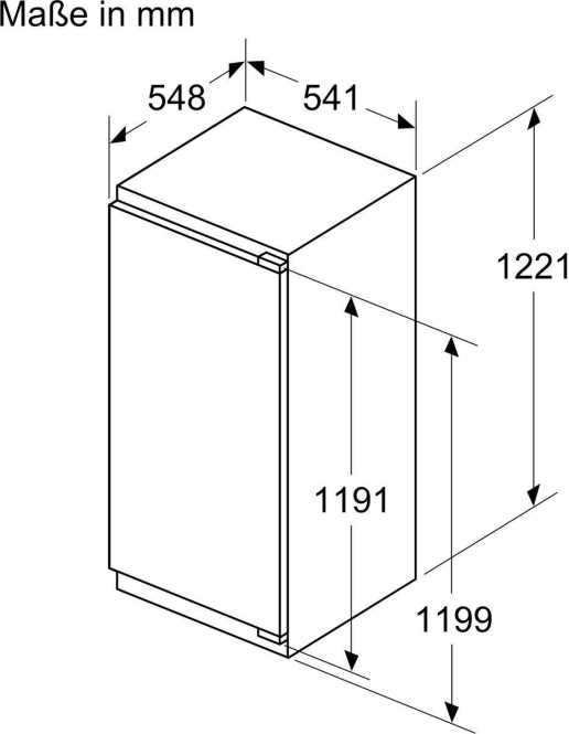 Einbau-Kühlschrank iQ300 