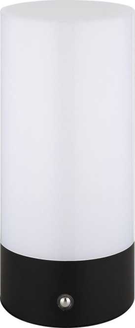 Tischleuchte 1,8W LED RGBW 160lm Lex schwarz +Akku 