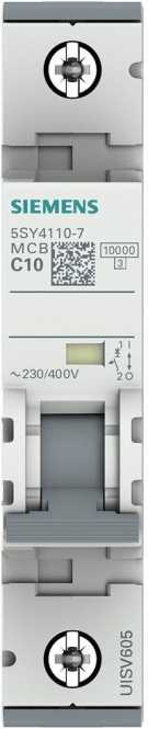 LS-Schutzschalter 1-polig 10kA C-Char 10A 1TE 