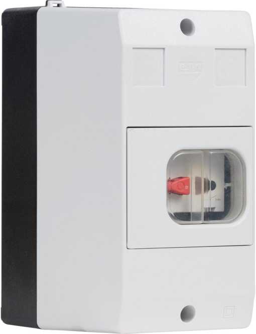 Motorschutzschalter, 3-polig 4 - 6,3A, im Gehäuse PKZM01 