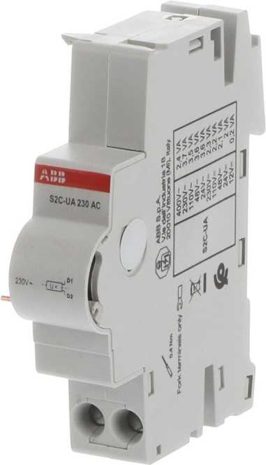 Unterspannungsauslöser 230VAC für Baureihen S200 F200 DS203NC und SD200 