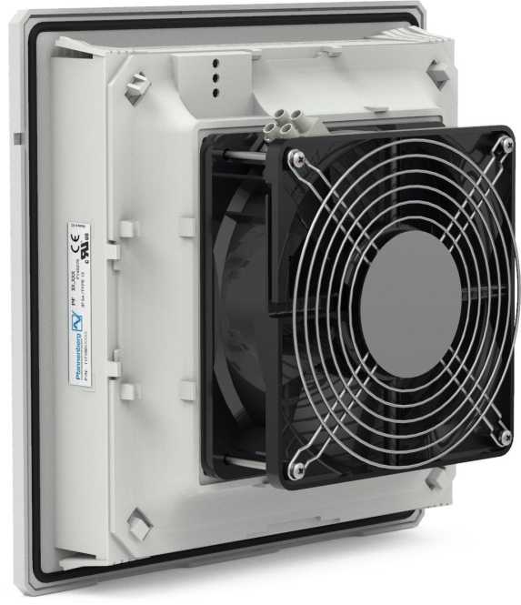 Filterlüfter Serie PF Baugröße 3 Luftfördermenge bis zu 125m³/h 