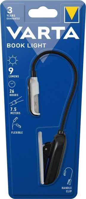 Taschenlampe LED Book Light 2xCR2032 16618 m. Batt. 