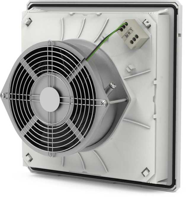 Filterlüfter Serie PF Baugröße 4 bis zu 292m³/h 2 Leistungsklassen 