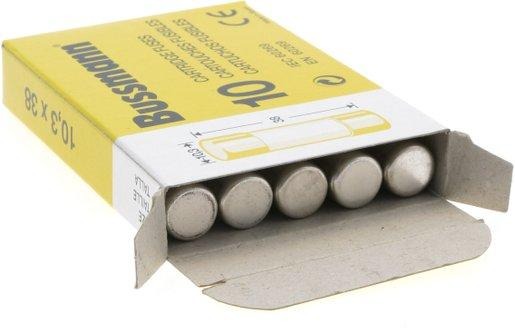 Sicherungseinsatz Niederspannung 10 A AC 500 V 10 x 38 mm gL/gG IEC 