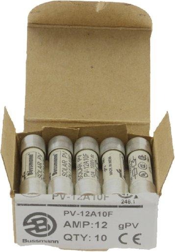 Sicherungseinsatz hohe Drehzahl 12 A DC 1000 V IEC60269-6 type A 