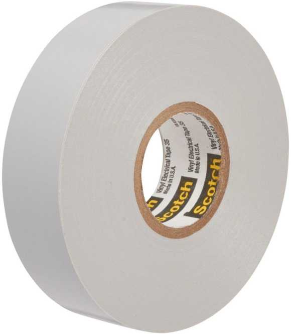 Elektro-Isolierband Scotch 35 19mm x 20m grau 