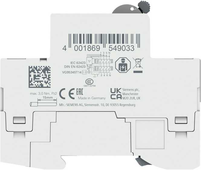 FI-Schutzschalter  40A 4-polig 30mA Typ B kurzverz. 