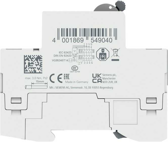 FI-Schutzschalter  63A 4-polig 30mA Typ B kurzverz. 