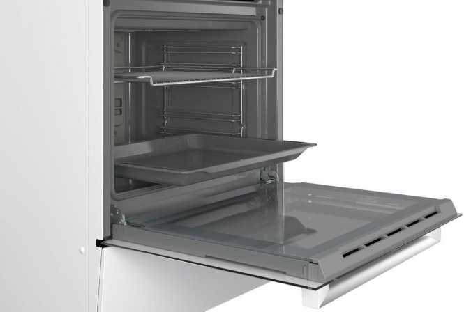Standherd Elektro mit Glaskeramik Kochfeld HK9R3A220 