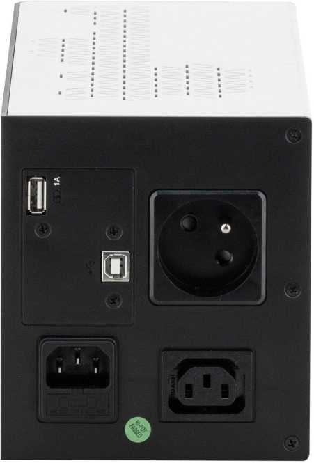 USV-Anlage KEOR SP 600VA/360W 230V 1 IEC Steckdose und 1 Schutzkontakt-Steckdose 
