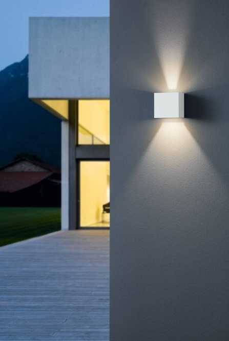 Wandleuchte-Außen LED weiß 3000K CALPINO PRO 2x3,3W IP54 680lm 