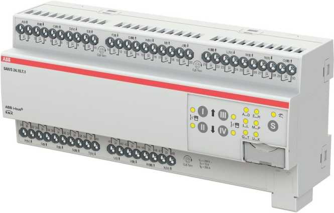 i-bus KNX Combi 8/4-fach Schalt- und Jalousieaktor 24/12-fach für 10A 