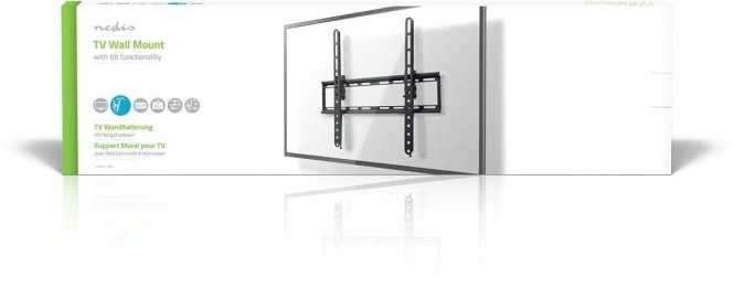 TV-Wandhalterung neigbar 23–55 Zoll TVWM1131BK 