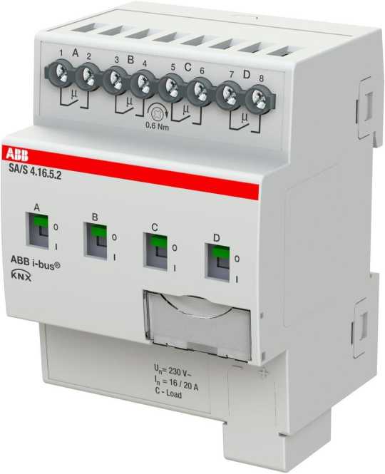 Schaltaktor 4-fach 16A 