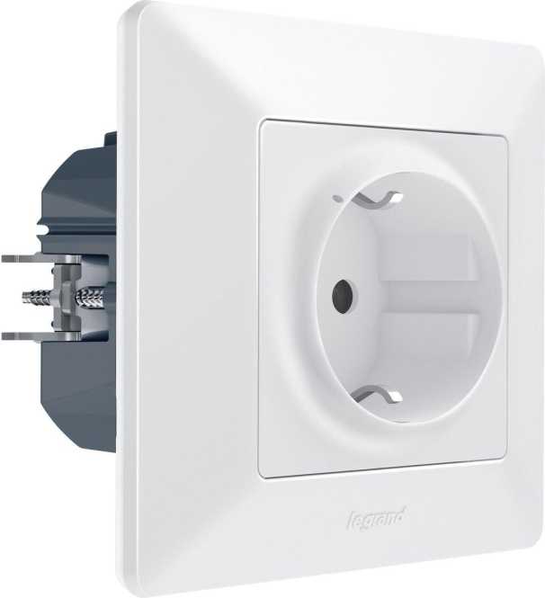 Schuko-Steckdose Valena Life with Netatmo Ultraweiss 