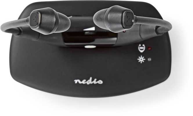 Kabellose Kopfhörer In-Ear mit Ladestation HPRF010BK 