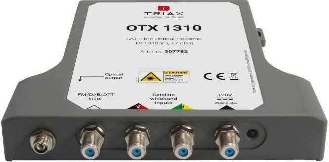 OTX 1310 Kit - optische Sendeeinheit + Wideband LNB 