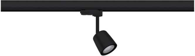 ProRail3 3-Phasen Strahler Cover max10W GU10 Schwarz/Chrom 230V 