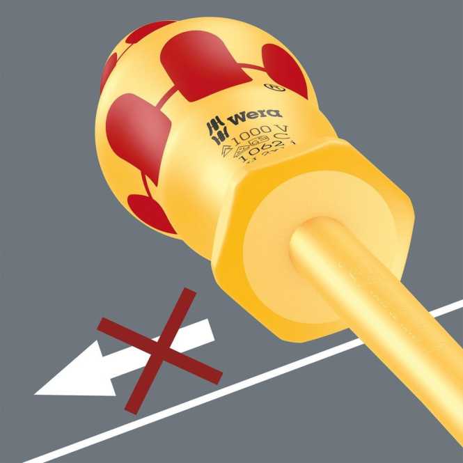 Schraubendrehersatz Kraftform VDE 6‑teilig 1060 i/1062 i 