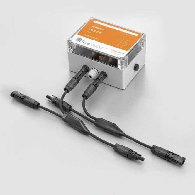 Photovoltaik Y-Anschlusskabel 1x WM4 C-Stecker 2x WM4 C-Buchse 6mm² 1500V 