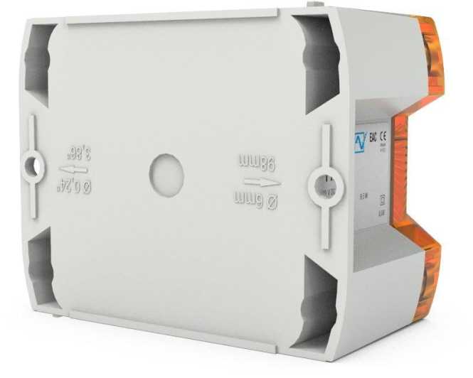 LED-Leuchte PY L-S orange 12-48DC 76cd IP66 NEMA4/4x RAL7035 