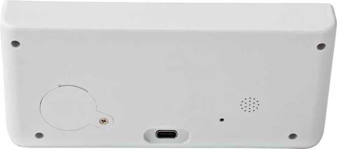 Wecker mit kabellosem Ladegerät für Smartphone WCACQ20WT 