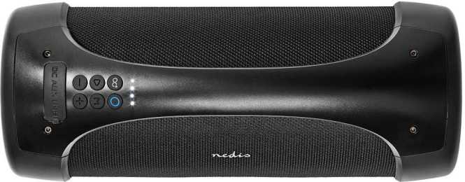 Bluetooth Party Boombox SPBB315BK Tragegriff 6 Stunden 120W Partylicht schwarz 