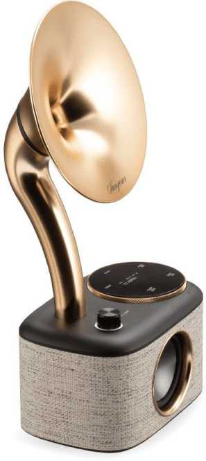 Radio CP-100D Gramophone Design Bluetooth DAB+ schwarz / gold 