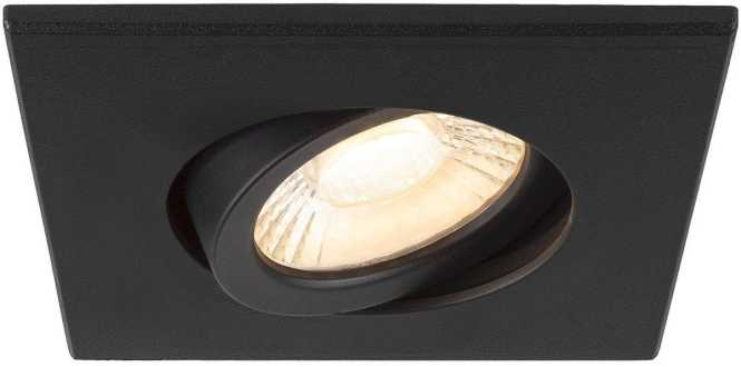 UNIVERSAL DOWNLIGHT Abdeckung für Downlight IP20 schwenkbar eckig schwarz 