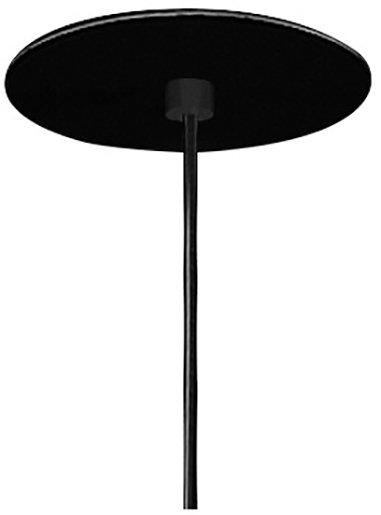 HELIA 30 Pendelleuchte LED 3000K rund schwarz flache Rosette zum Einbau 7,5W 