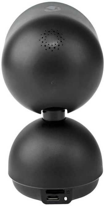 SmartLife Innenkamera Full HD 1080p mit Bewegungssensor Nachtsicht Schwarz 