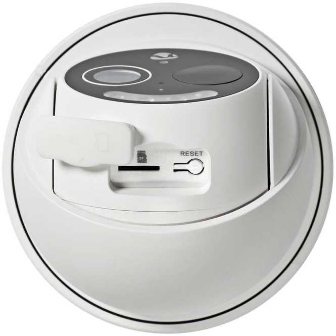 SmartLife Außenkamera Full HD 1080p IP65 mit Bewegungssensor Nachtsicht 