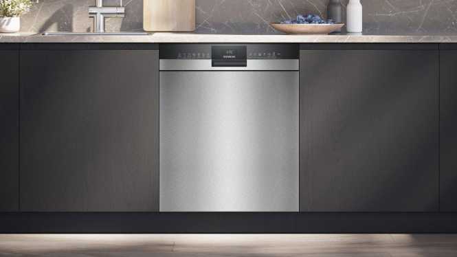 Geschirrspüler iQ300 Unterbau Edelstahl 
