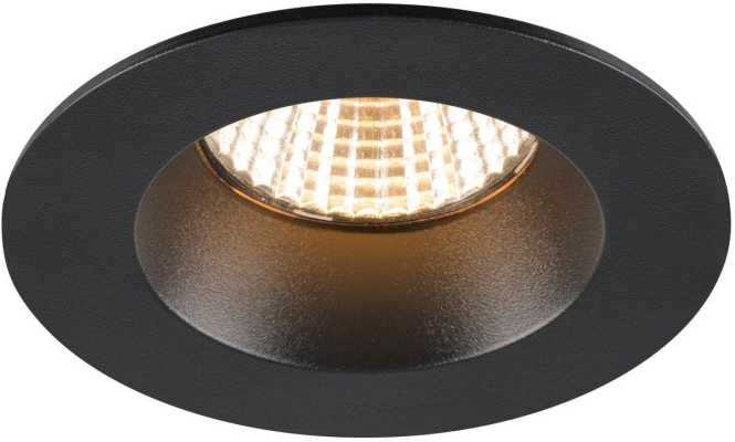 NEW TRIA 68 Deckeneinbauring D: 8,2 H: 3,4 cm IP 65 schwarz 