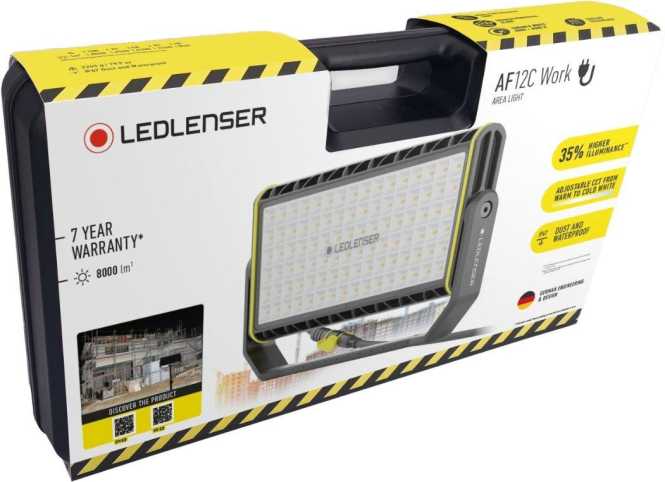 AREALIGHTS AF12C Work LED Baustrahler 8000lm Tunable White IP67 230V 