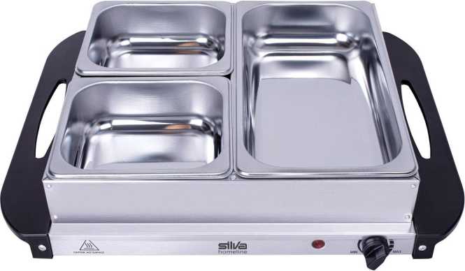 2 in 1 Buffetwärmer und Warmhalteplatte SH 2.2 